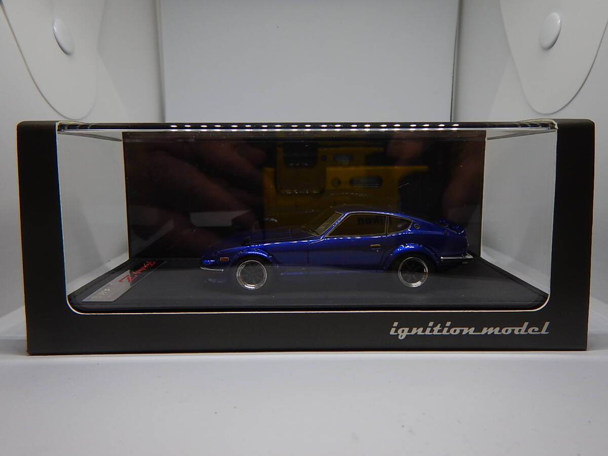 １/43 Ignition model Nissan Fairlady Z （S30）Blue 0023 訳ありジャンク！の画像3