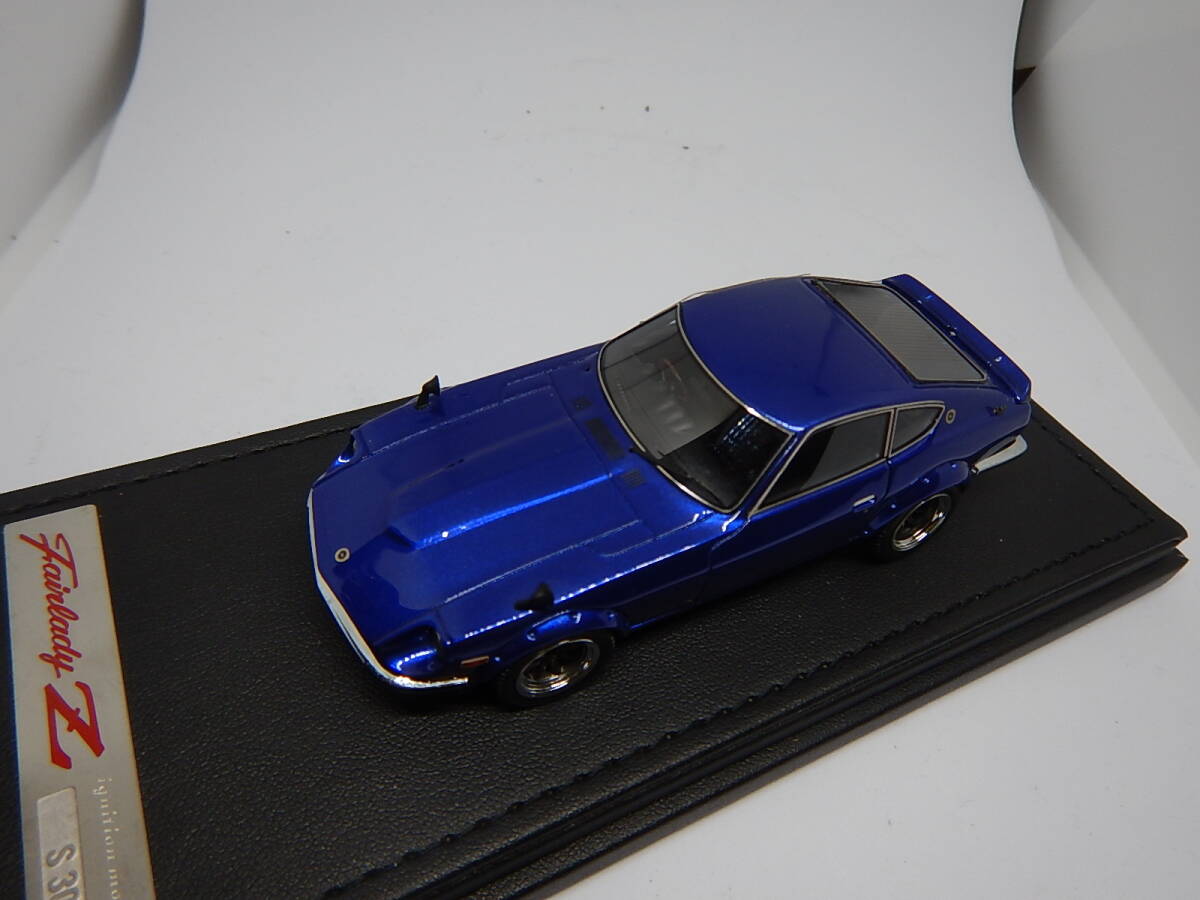 １/43 Ignition model Nissan Fairlady Z （S30）Blue 0023 訳ありジャンク！の画像10