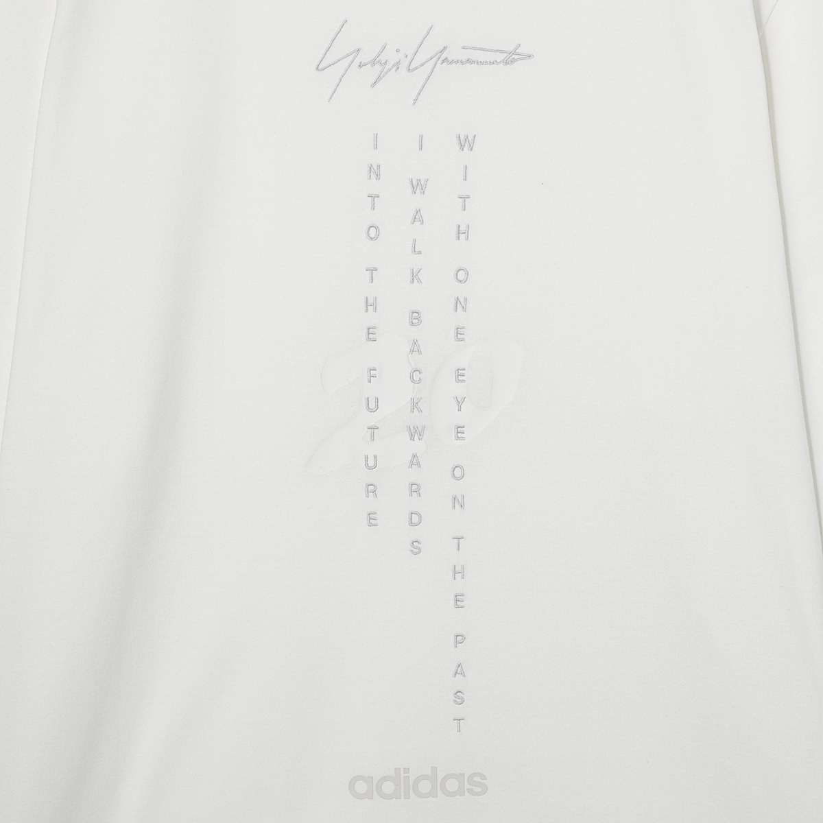 新品■Y-3■ワイスリー■エンボスロゴ半袖Tシャツ■バックプリント有り■adidas アディダス Yohji Yamamoto メンズの画像5