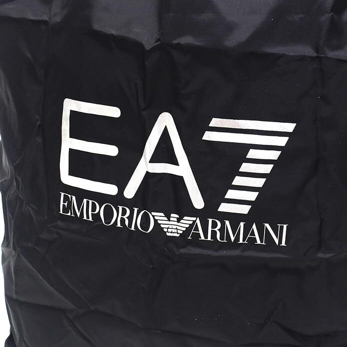 新品■EA7 EMPORIO ARMANI■折りたたみ トートバッグ ショッピングバッグ ハンドバッグ エンポリオアルマーニ ブラック EA7 パッカブル 黒の画像8