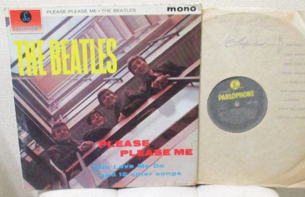 ☆ 彡 Британский совет The Beatles, пожалуйста, пожалуйста, [UK Mono '63 Parlophone PMC 1202] Mat 1/1