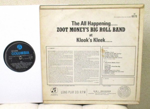 Yahoo!オークション - 英國盤 Zoot Money's Big Roll Band Zoot [ UK ...