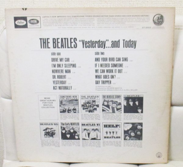 ☆彡 The Beatles Yesterday And Today [ US '66 Capitol Records ST 2553 ] Stereo, Trunk Cover,_画像2