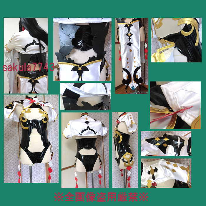  costume play clothes / glove ru/ high la/ Granblue Fantasy /. main / 10 two god ././ dragon / angle attaching / zori attaching / costume full set / properties attaching / article limit / enamel 