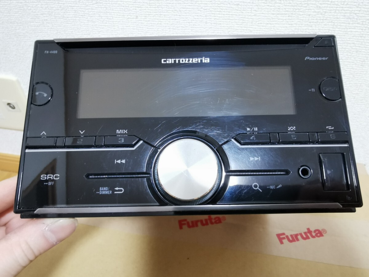 カロッツェリア carrozzeria FH-4400 CD AUX USB Bluetoothの画像3