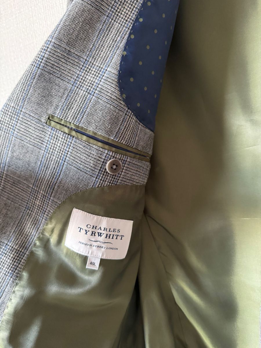 CHARLES TYRWHITT チャールズティアウィット ジャケット ウール スーツ 紳士服 