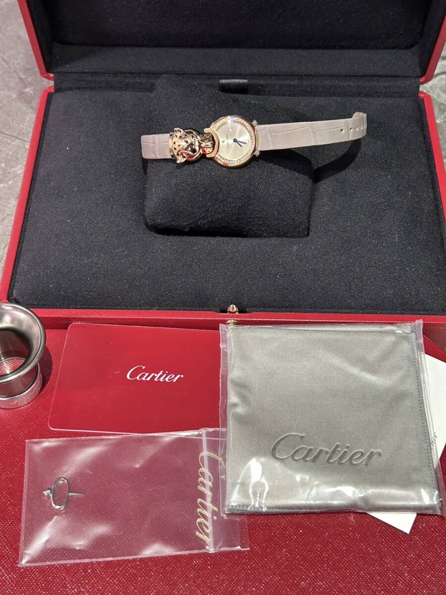 CARTIER(カルティエ) パンテール ジュエリー ウォッチ【2022年3月印】【極美品中古】【HPI01297】_画像5