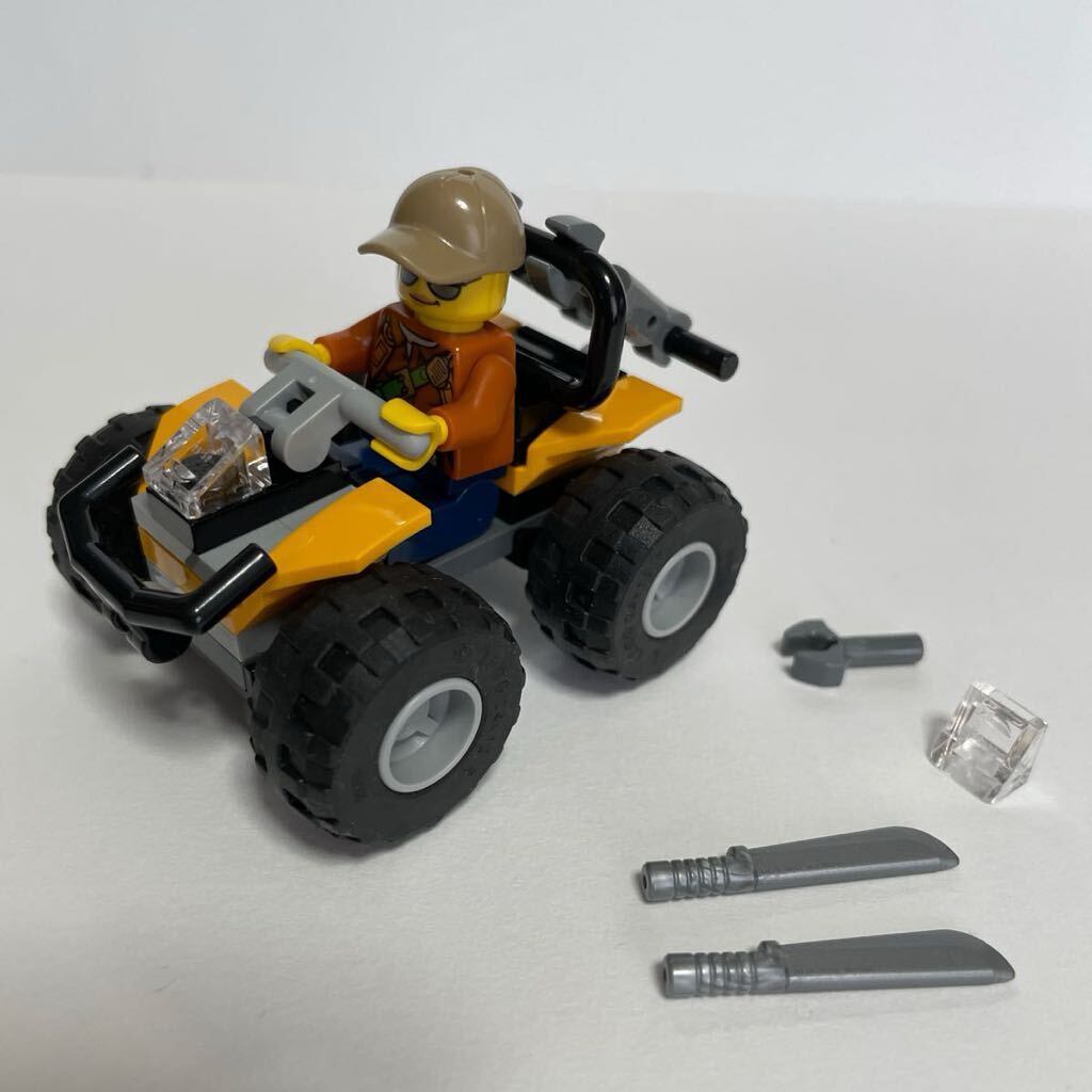 LEGO レゴ 30355 レゴシティ オフロードカー ミニキット ミニポリパック ミニフィグ 即決 送料込 中古_画像4
