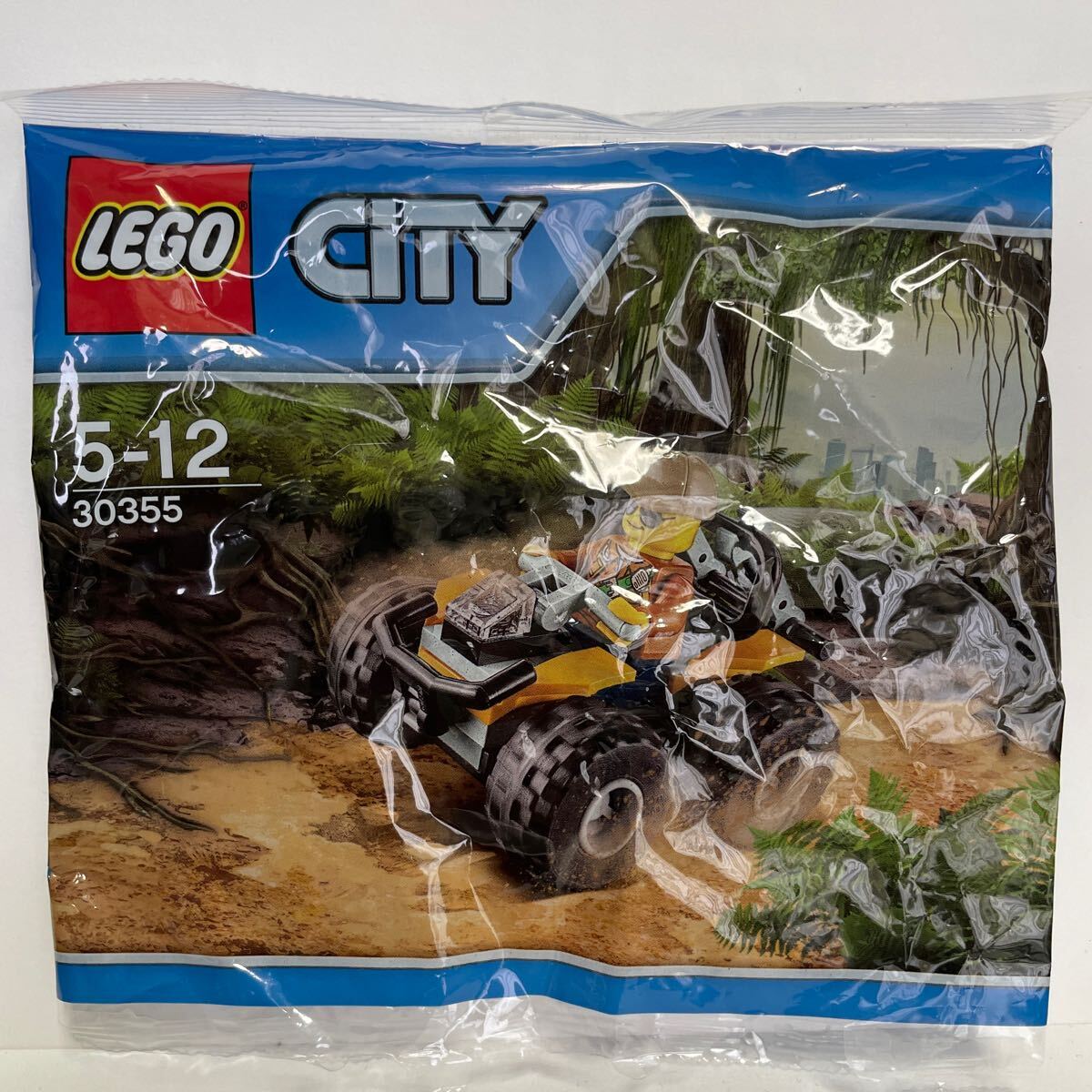 LEGO レゴ 30355 レゴシティ オフロードカー ミニキット ミニポリパック ミニフィグ 即決 送料込 中古_画像3