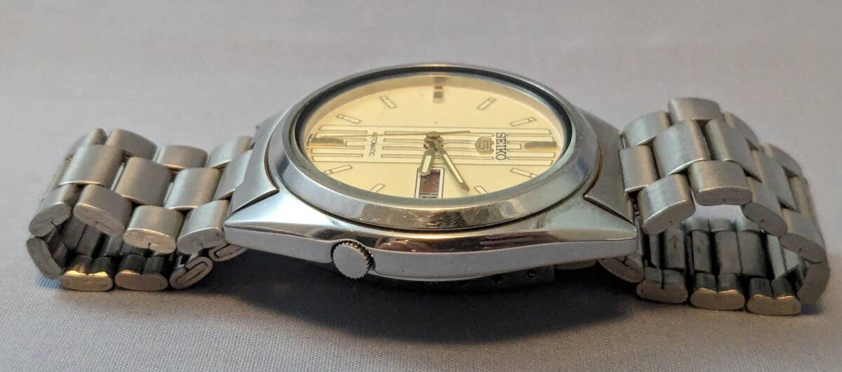 セイコー SEIKO 5 7009-3040 亀戸工場製 自動巻 動作品_画像6