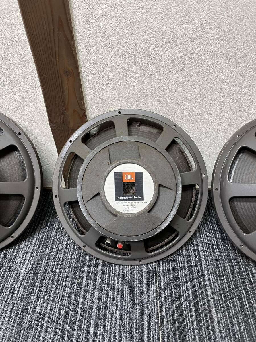 Yahoo!オークション - JBL 38cm スピーカー 2231H 3個 Yahoo!オークション - JBL 38cm スピーカー 2231H 3個