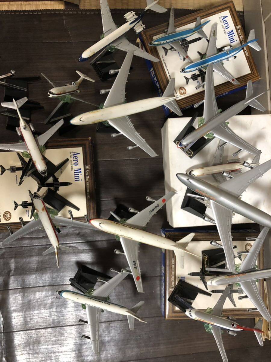 エアロミニ Aero Mini ダイカストスケールモデル ボーイング飛行機 模型 色々サイズ ホビー JAL PANAM AA全日空TWA 等の画像3
