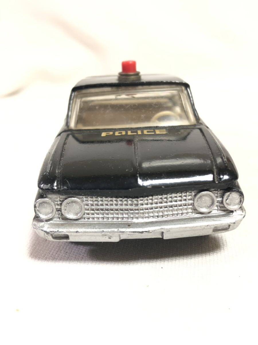 32☆当時物レトロ絶版1970年代　希少☆彡DINKY TOYS　1026/59、12500/60U.S.A.　POLICE　CARポリス/ ミニカー ディンキーENGLANDミニカー_画像2