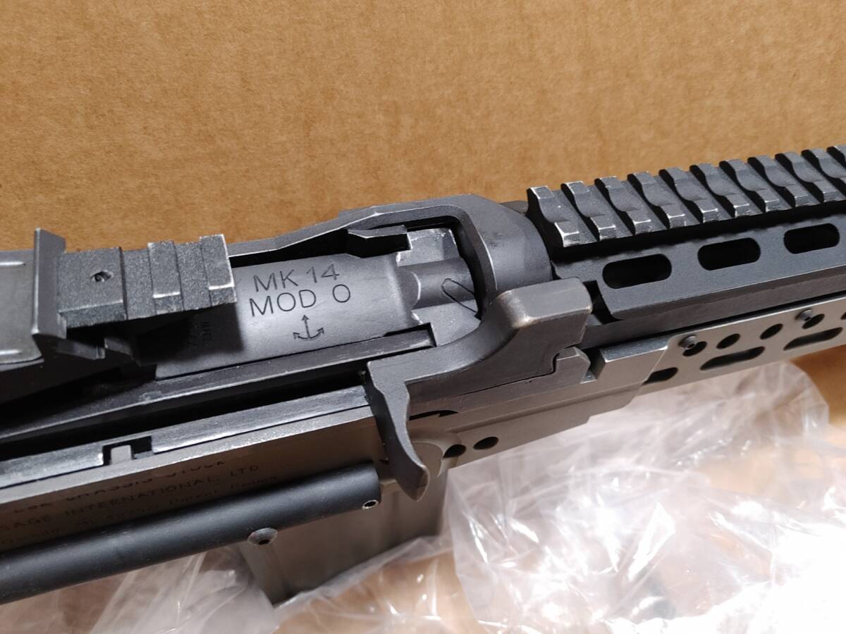 WE-TECH MK14 MOD0 (M14 EBR KIT) ガスブローバック ブラック カスタム品の画像9