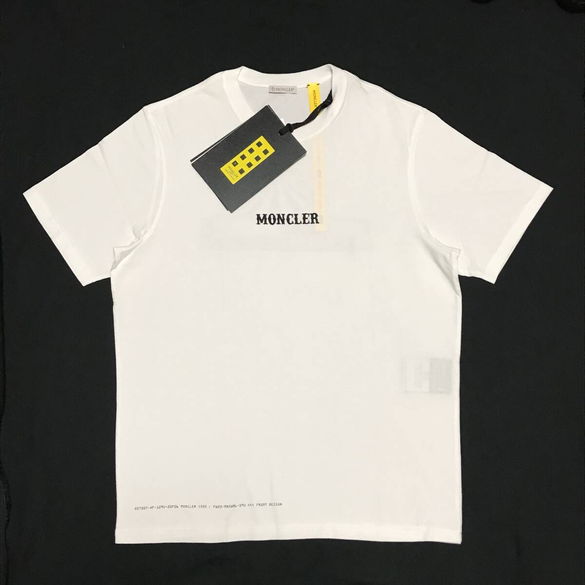 MONCLER FRAGMENT サーカス Tシャツ 白 S 新品　定価52800円　モンクレール ジーニアス FRGMT CIRCUS ロゴ HF_画像4