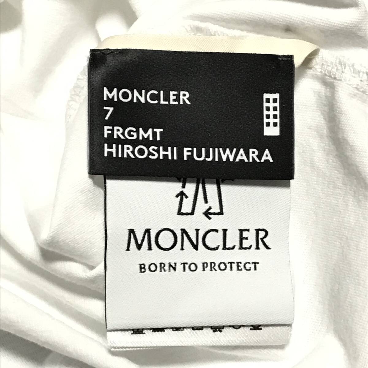 MONCLER FRAGMENT サーカス Tシャツ 白 S 新品　定価52800円　モンクレール ジーニアス FRGMT CIRCUS ロゴ HF_画像9