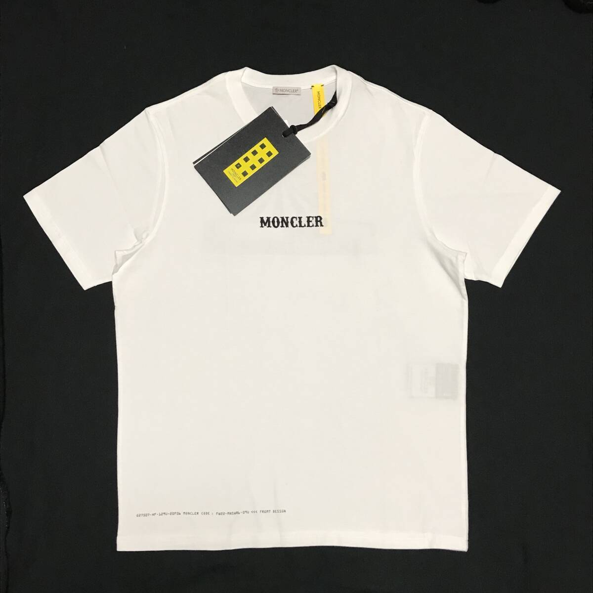 MONCLER FRAGMENT サーカス Tシャツ 白 M 新品　定価52800円　モンクレール ジーニアス FRGMT CIRCUS ロゴ HF_画像4