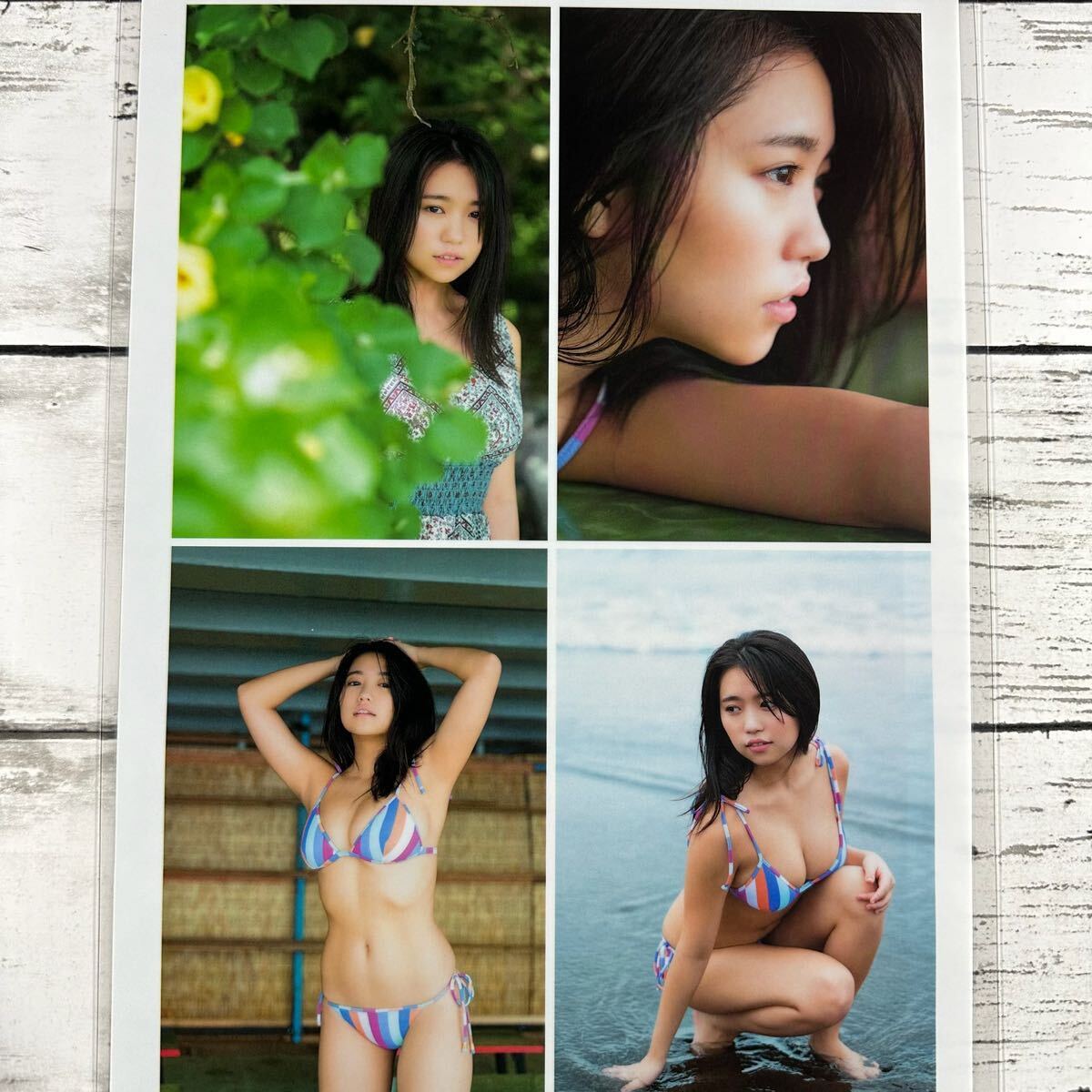 [ высокое качество ламинирование отделка ][ большой . super .] ENTAME 2019 год 10 месяц журнал вырезки 4P A4 плёнка купальный костюм bikini model актер женщина super 