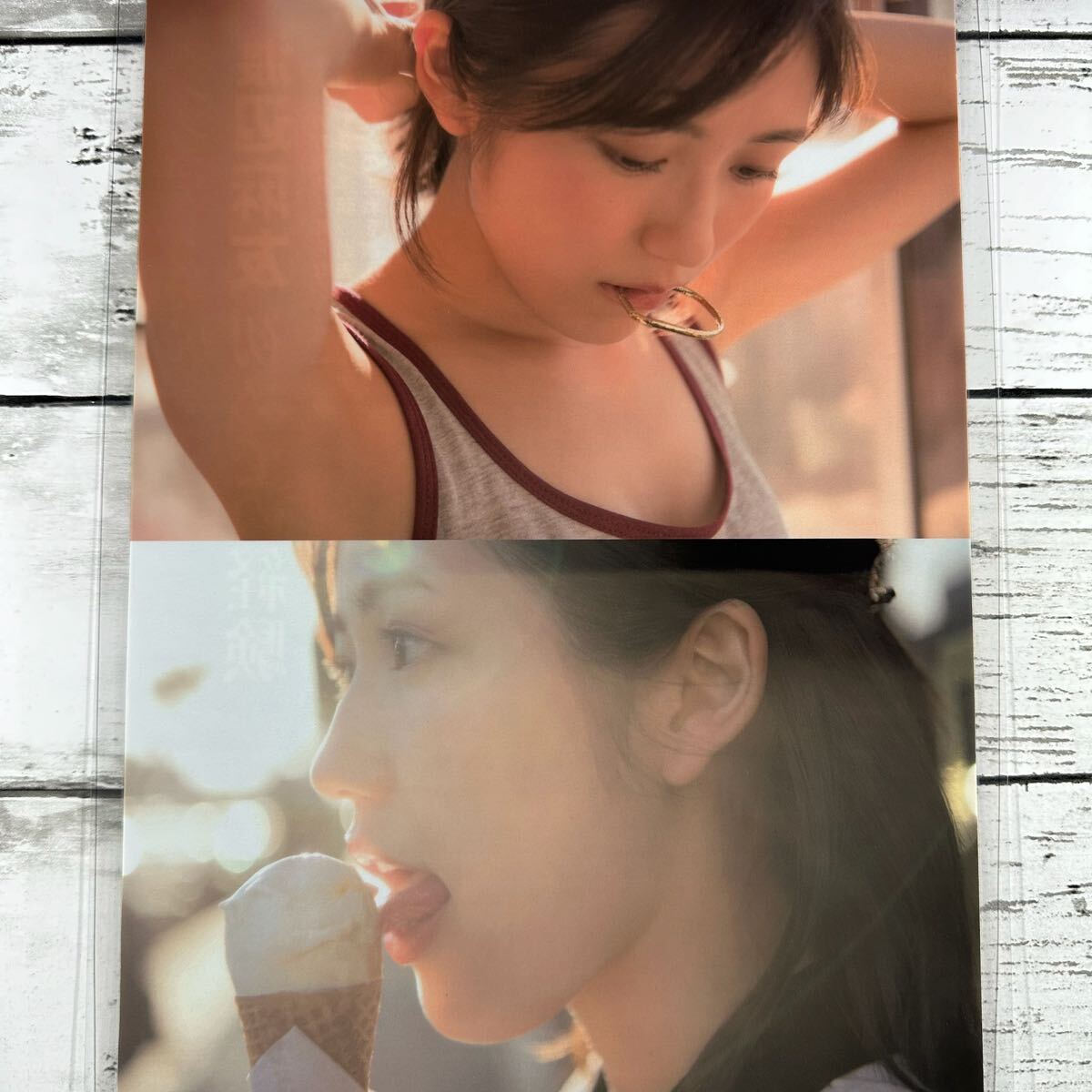 [高品質ラミネート処理][ 渡辺麻友 AKB48 ] 雑誌 切り抜き 7P A4フィルム 水着 グラビア アイドル 芸能人 女優の画像5