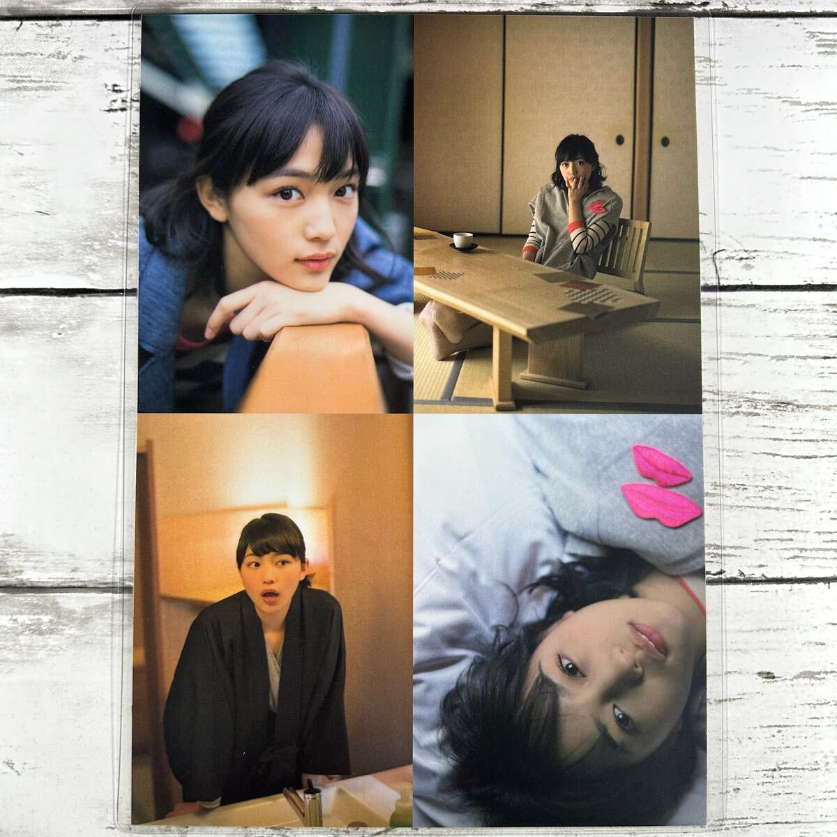 [高品質ラミネート処理][ 川口春奈 ] 雑誌 切り抜き 7P B5 フィルム 水着 グラビア アイドル 芸能人 女優_画像7