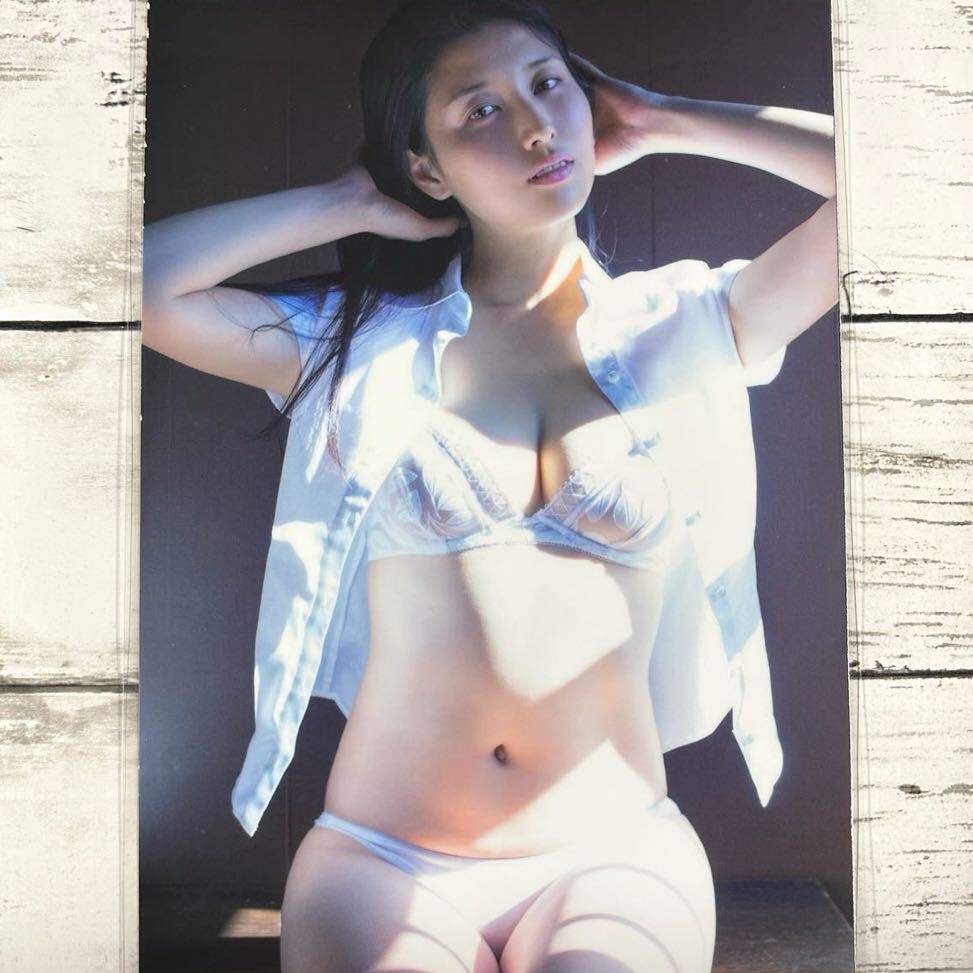 [ high quality laminate processing ][ Hashimoto ma Nami ] FRIDAY 2015 year 2/24 magazine scraps 8P B5 film swimsuit bikini model performer woman super 
