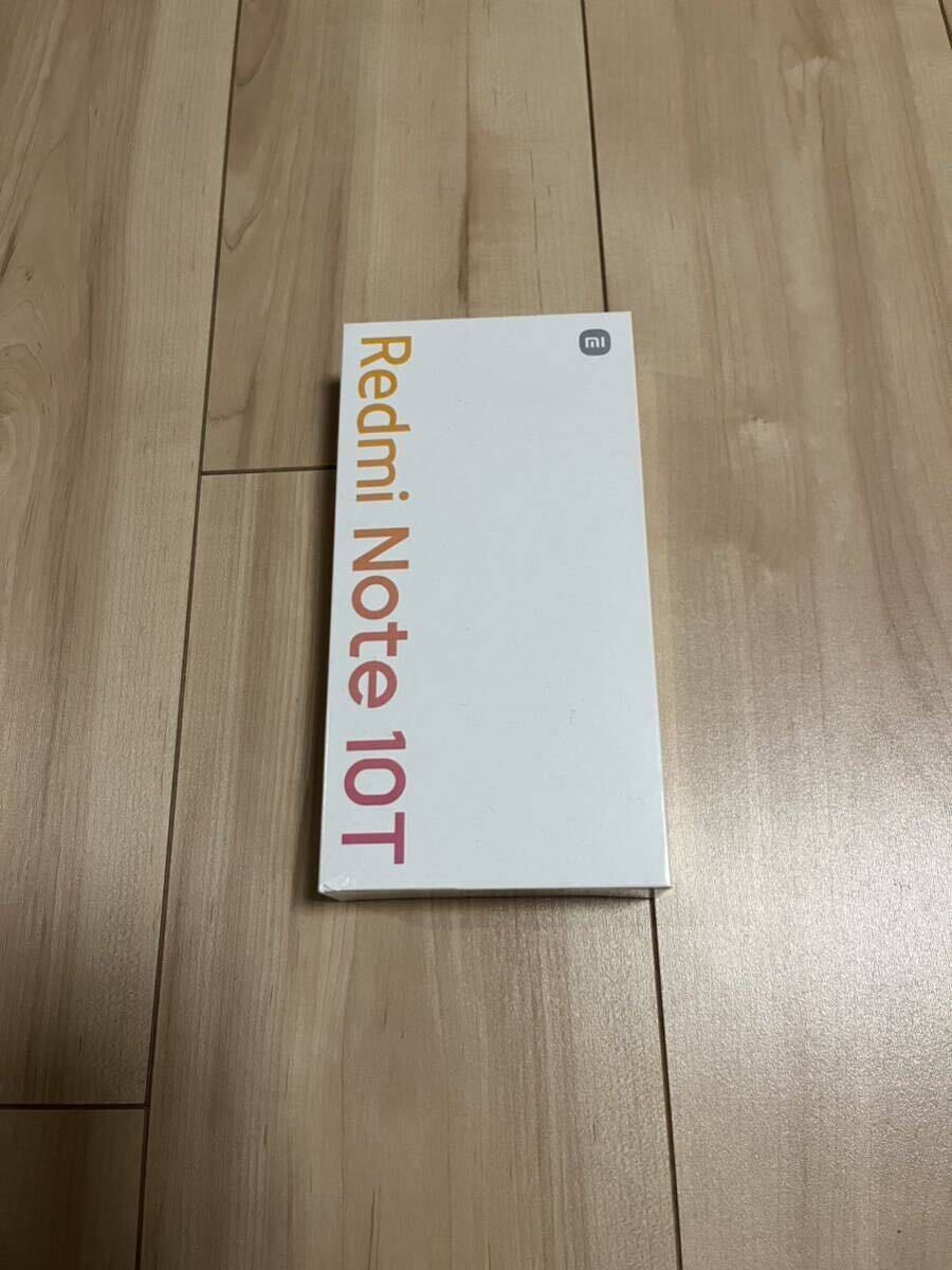 Xiaomi RedmiNote 10T レイクブルー 6.5インチ レドミノート 新品未使用 未開封の画像1