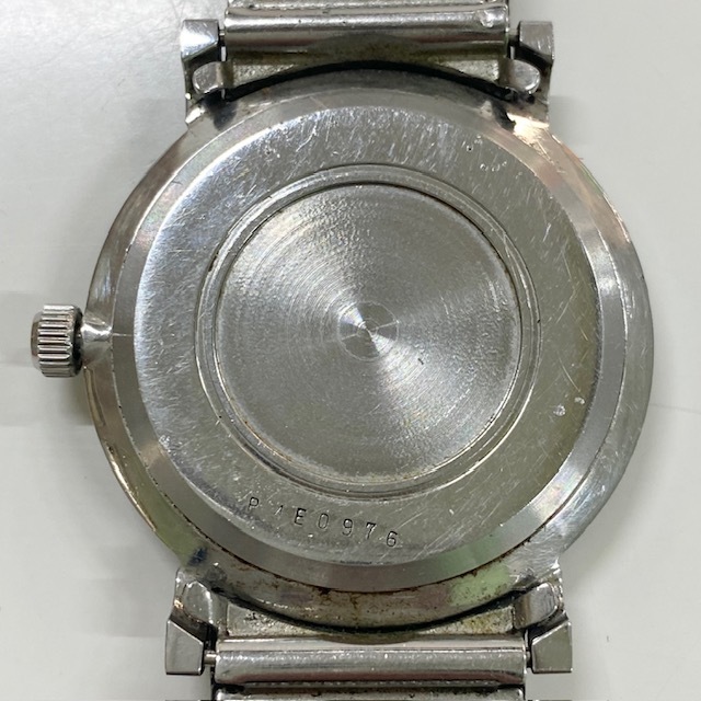 ウォルサムWALTHAMマキシムMaxim手巻きシルバー 腕時計メンズ 稼働品の画像5