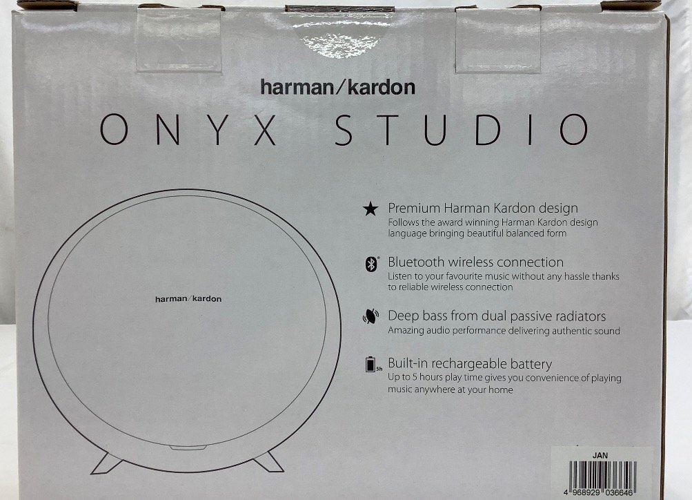 harman/kardon ONYX STUDIO ワイヤレススピーカー Bluetooth 未開封 未使用品 ACBの画像3