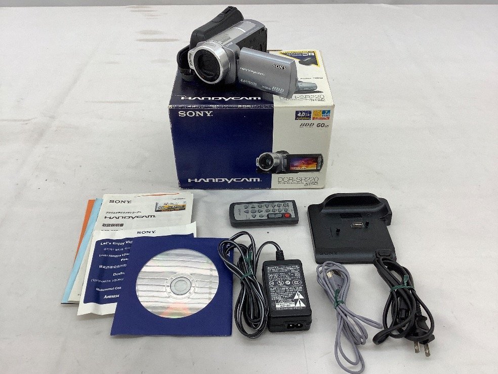 SONY ビデオカメラ CCD-TR250・DCR-SR220 など 多数まとめ 動作未確認 ジャンク品 ACBの画像6