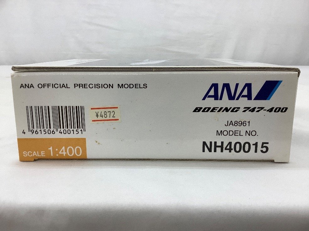 ANA 1:400/Boeing/bo- wing /747-400/ official Precision model /JA8961/ model NH40015 unused goods ACB