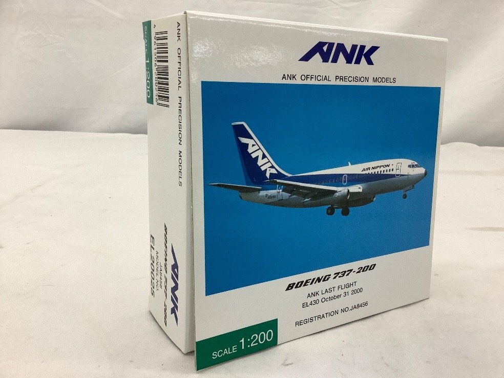 ANA 1:200/BOEING 737-200/JA8456/模型 EL20025 プラケース破け有 未使用品 ACBの画像1