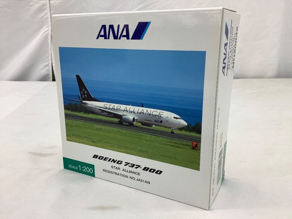 ANA 1:200/BOEING 737-800/JA51AN/模型 NH20032 未使用品 ACBの画像1