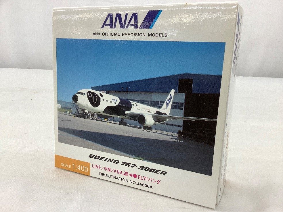 ANA 1:400/Boeing/ボーイング/767-300ER/FLY!パンダ/20周年特別塗装/模型 NH40026 未使用品 ACBの画像1