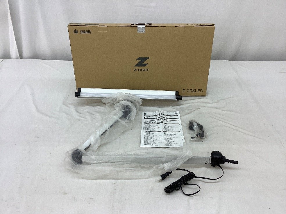 山田照明 Z-LIGHT/LED電灯器具/LEDデスクライト Z-208LED SL 20年製 未使用品 ACBの画像1