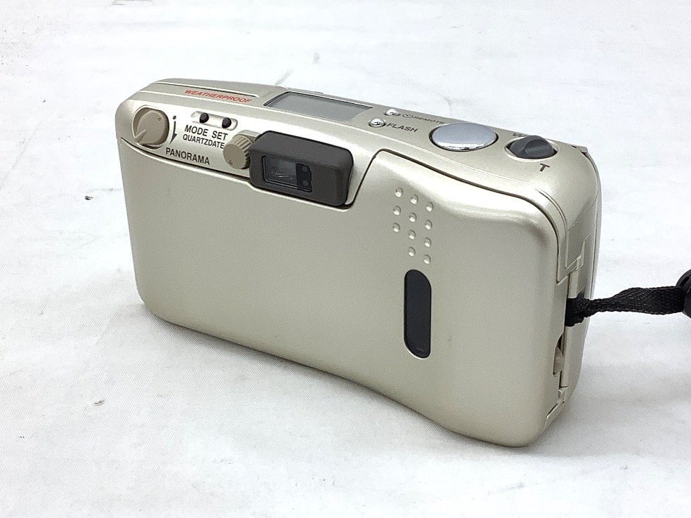 オリンパス μ Mju Zoom 105/フィルムカメラ シャッターOK/未試写/リモコン未チェック 中古品 ACBの画像3