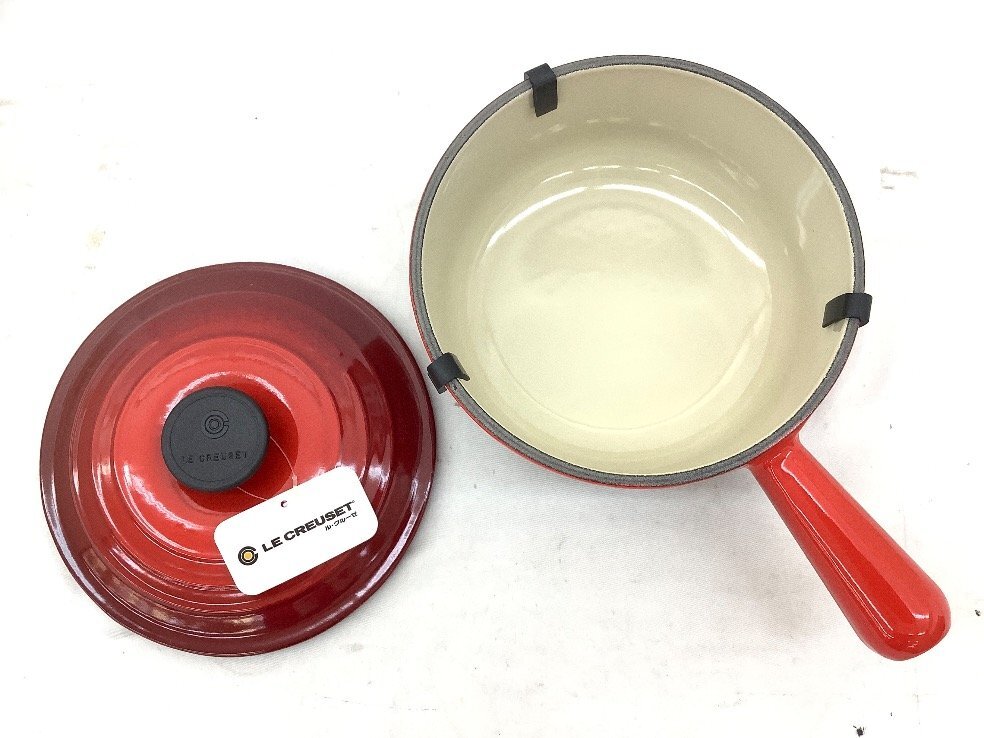 ru* Crew ze/LE CREUSET кастрюля с одной ручкой /..../17cm не использовался товар ACB