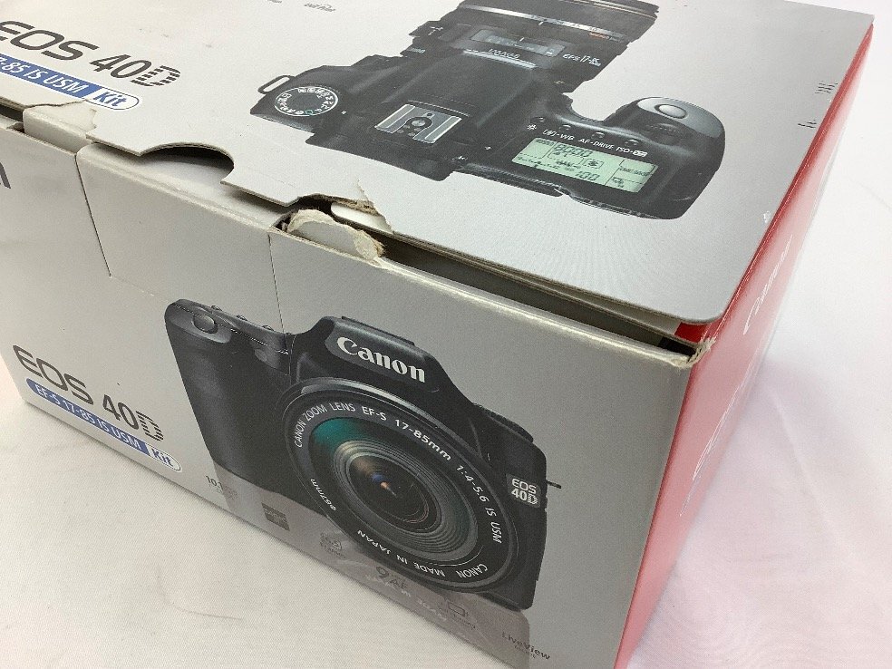 Canon/キャノン デジタル一眼レフカメラ/EOS40D/EF-S 17-85mm 4-5.6F 通電不可 ジャンク品 ACBの画像9