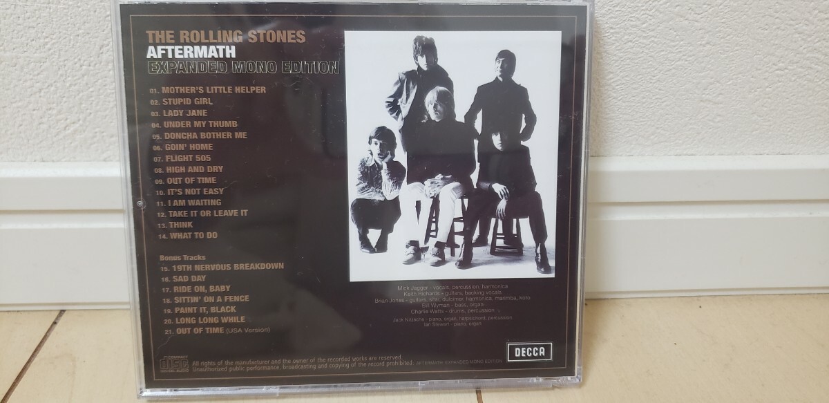 The Rolling stones★AFTERMATH EXPANDED MONO EDITIONの画像2