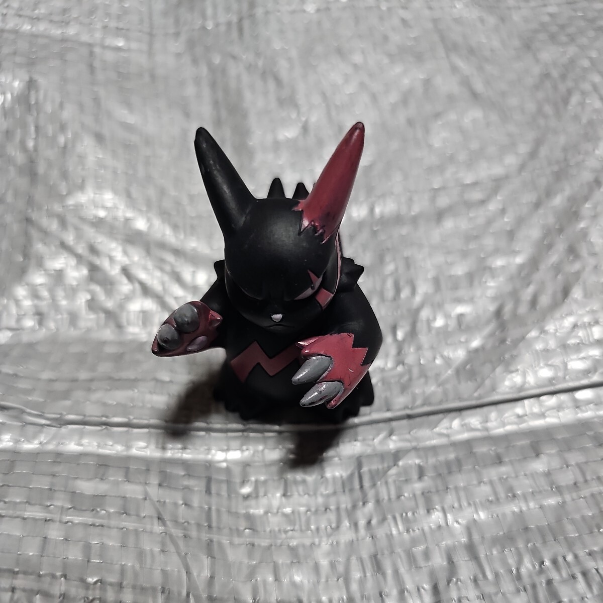 試作品 ザングース ポケモン 黒成形 指人形 テストショット ポケットモンスター 現状品_画像1