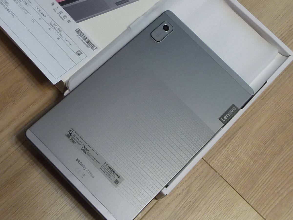 Lenovo Tab M9(4GB・64GB、WWAN／SIMカード対応) ZAC50029JP ほぼ未使用