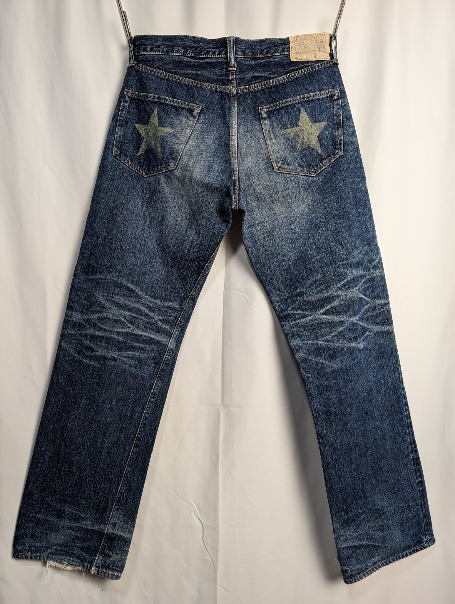 SUGAR CANE シュガーケーン SC40902H 14oz. LONE STAR JEANS ローンスタージーンズ 5Year Aged W34インチ L32インチの画像1