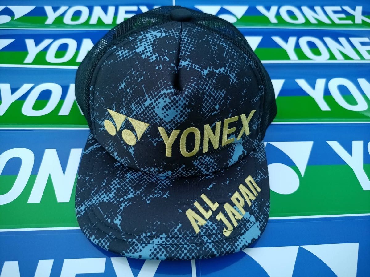 YONEX '24年 カタログ未掲載限定 ALL JAPAN メッシュキャップ YONEX '24年 カタログ未掲載限定 ALL JAPAN メッシュキャップ