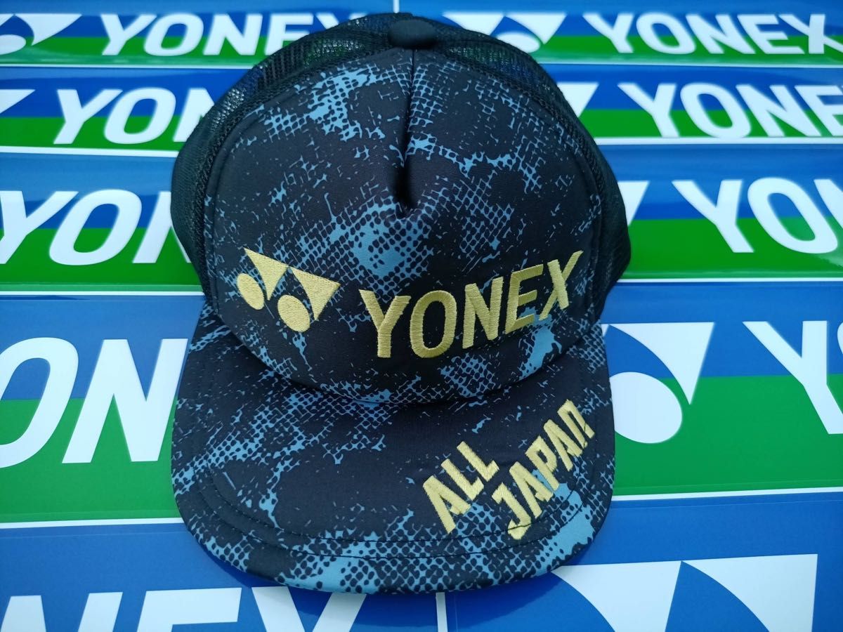 YONEX '24年 カタログ未掲載限定 ALL JAPAN メッシュキャップ(UNI)