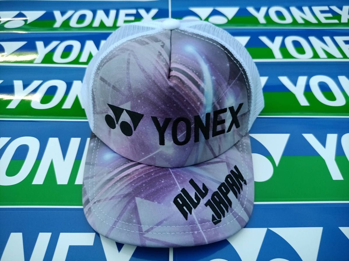 YONEX '24年 カタログ未掲載限定 ALL JAPAN メッシュキャップ(UNI)