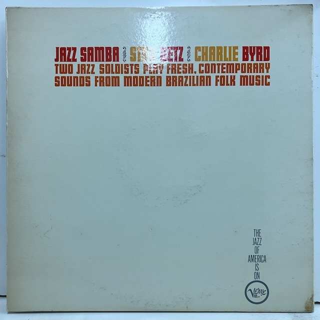 ■即決 JAZZ Stan Getz Charlie Byrd / Jazz Samba v6-8432 j40747 米オリジナル、Dg Stereo スタン・ゲッツ _画像2