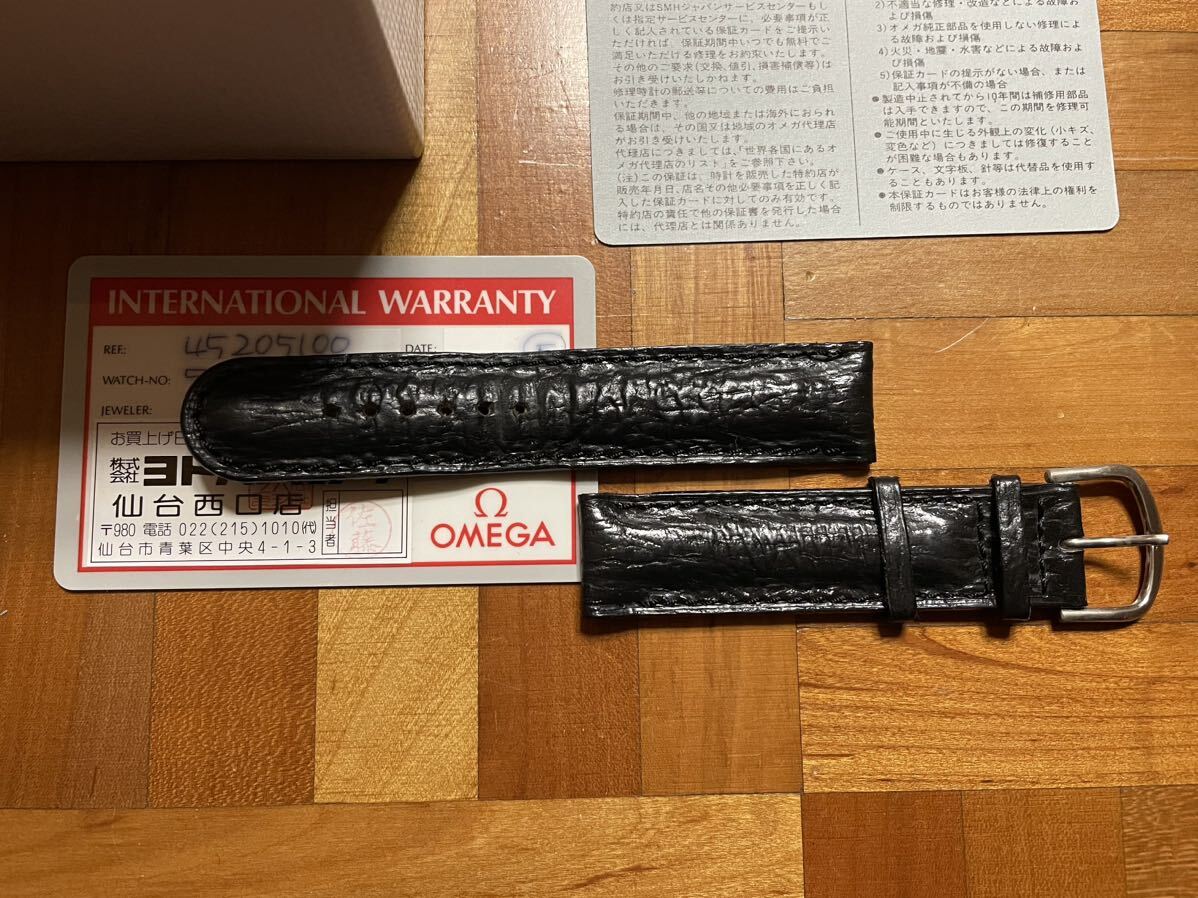 オメガ デビル プレステージ 手巻き メンズ OMEGA 状態良好 1995年 H7頃 ヨドバシカメラ購入品 本物_画像9