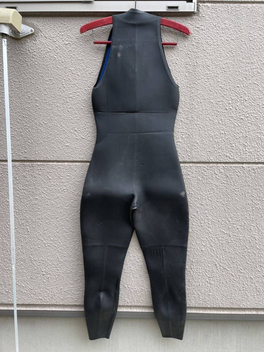 シロモト ウエットスーツ ロングジョン Shiromoto 5mm 3mm 身長170cm体重65kgくらいの方 トライアスロン サーフィン スイムの画像6