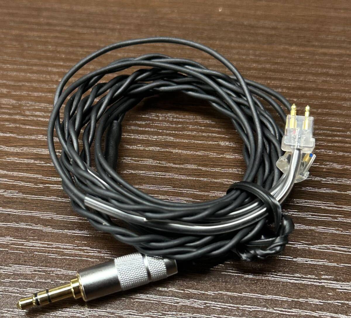 須山補聴器 イヤホンケーブル　FitEar cable 013 (3.5φストレートプラグ)_画像1