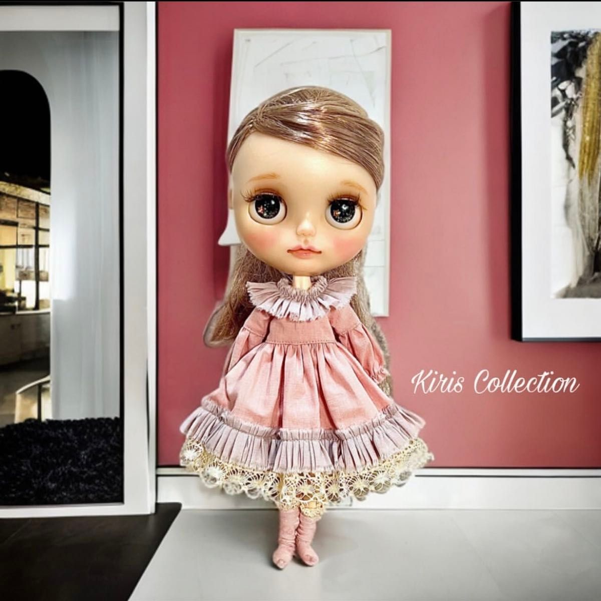 ブライス アウトフィット ワンピース 4点セット 海外作家製  Blythe outfit 洋服