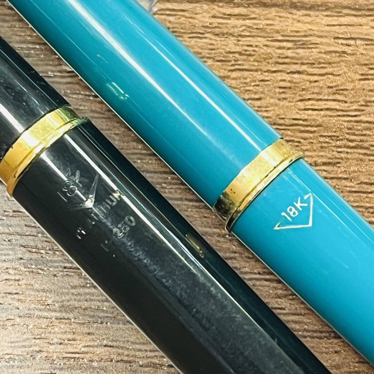 ★万年筆 ボールペンおまとめ★ 1円～ PARKER パーカー PILOT パイロット ボールペン 万年筆 ペン先18K 585 筆記具 文房具 趣味 収集の画像6